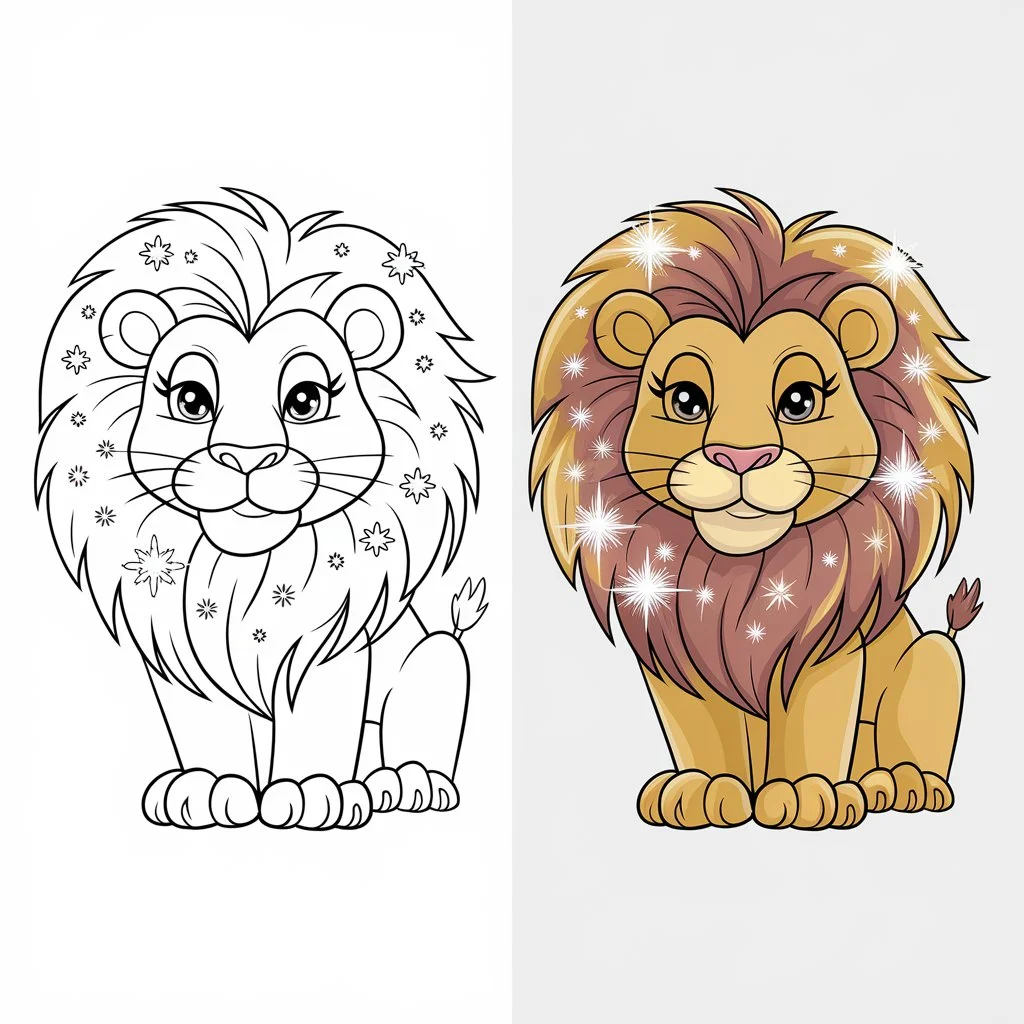 Lion Drawing