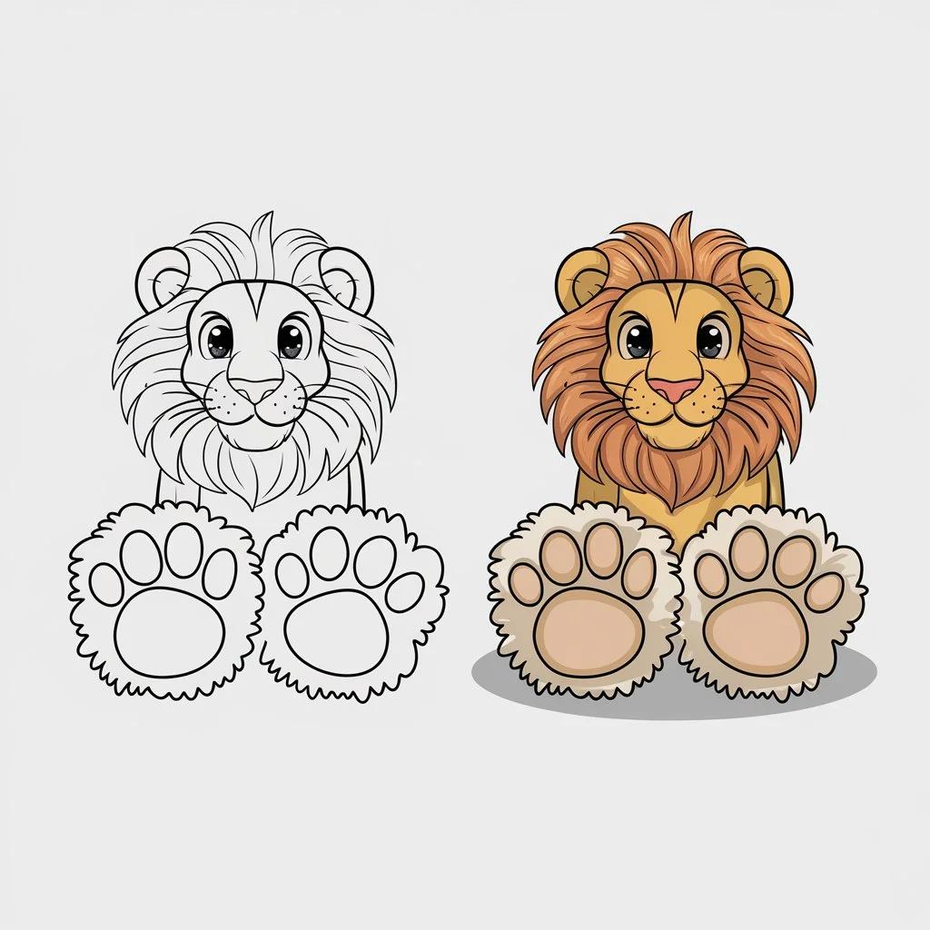 Lion Drawing