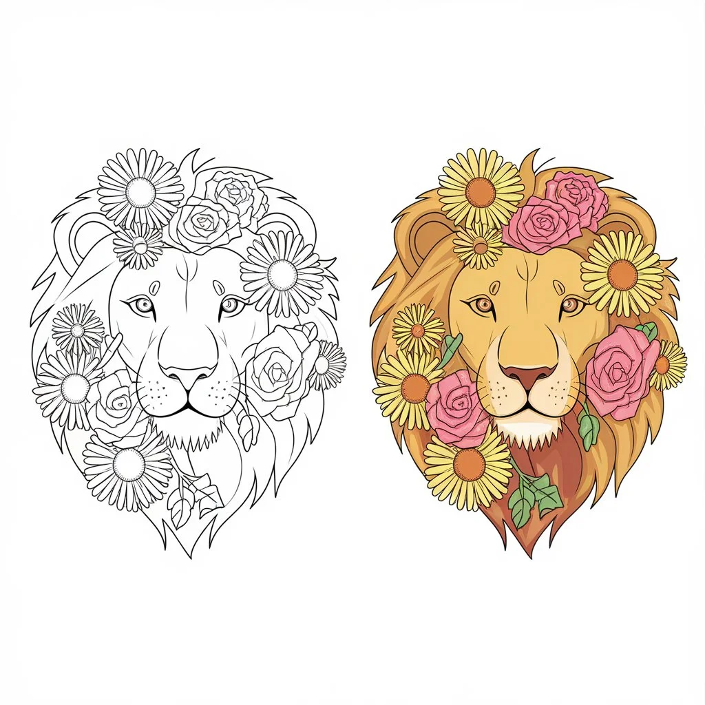 Lion Drawing