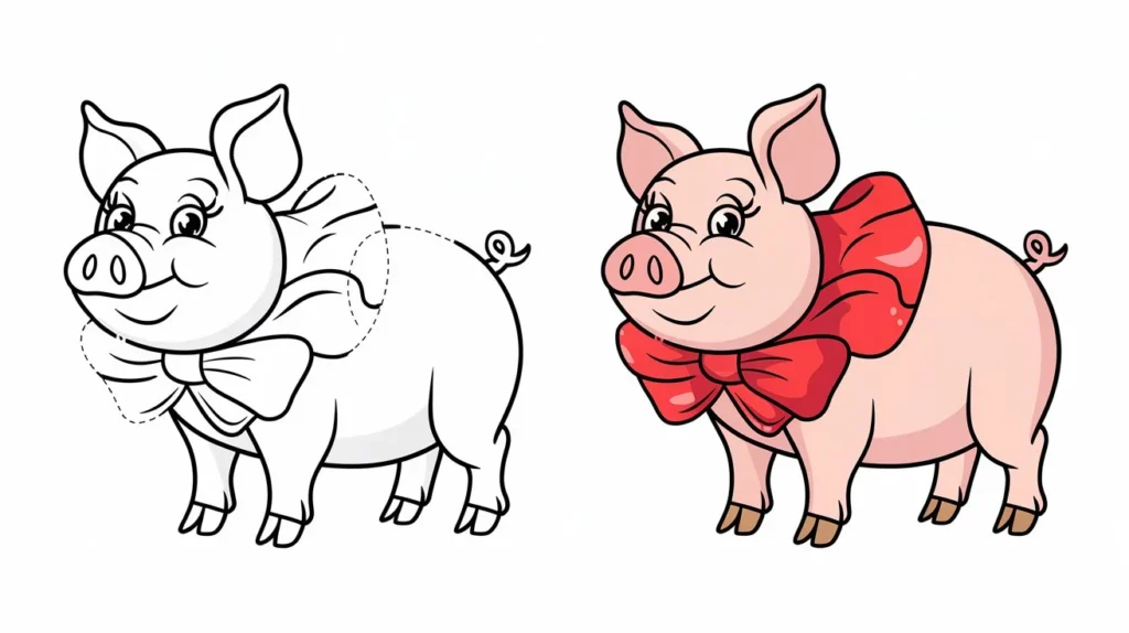 Pig Drawing