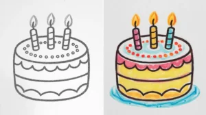 Cake Drawing Ideas