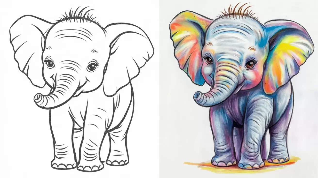 Elephant Drawings