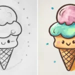 Ice Cream Drawing Ideas