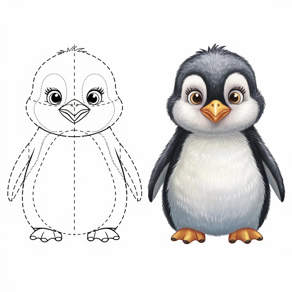 Penguin Drawings