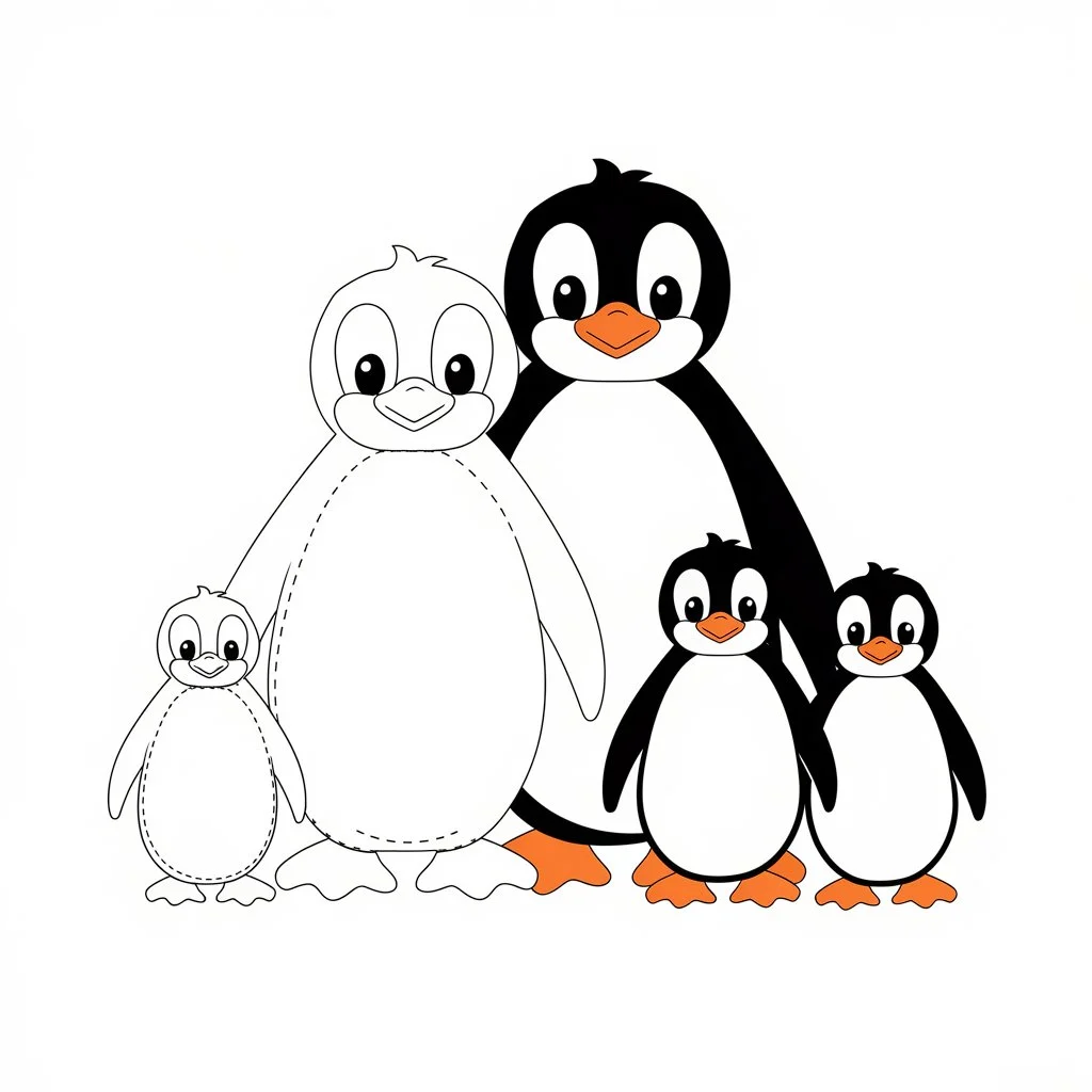 Penguin Drawings