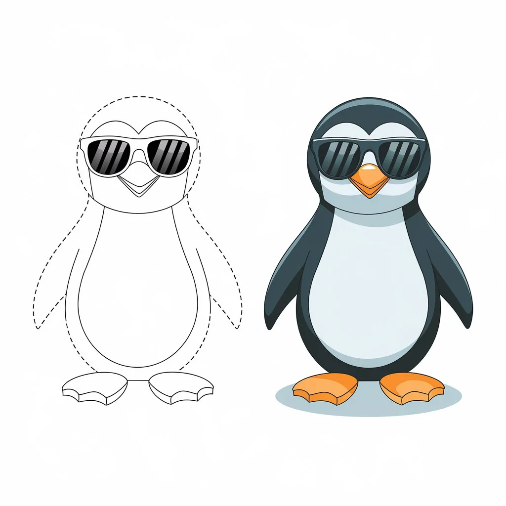 Penguin Drawings