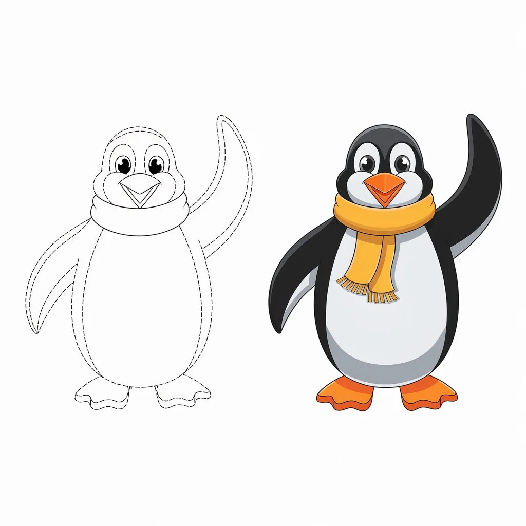 Penguin Drawings