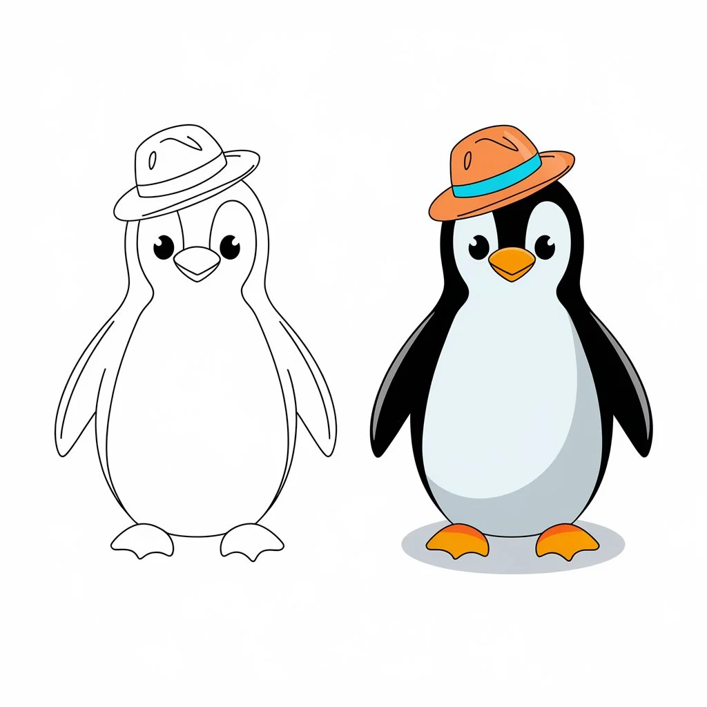 Penguin Drawings