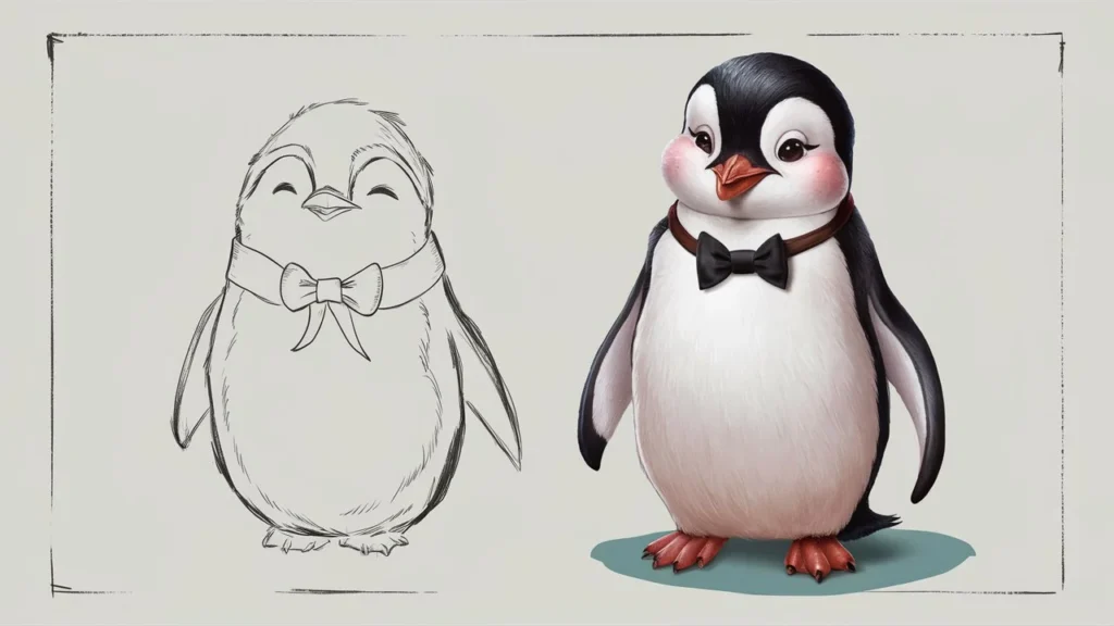 Penguin Drawings