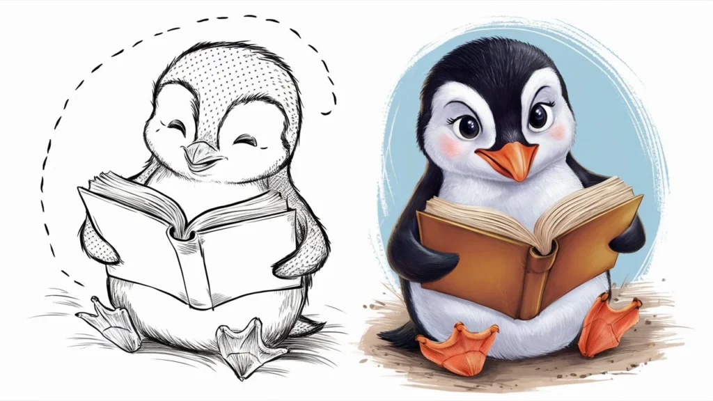 Penguin Drawings