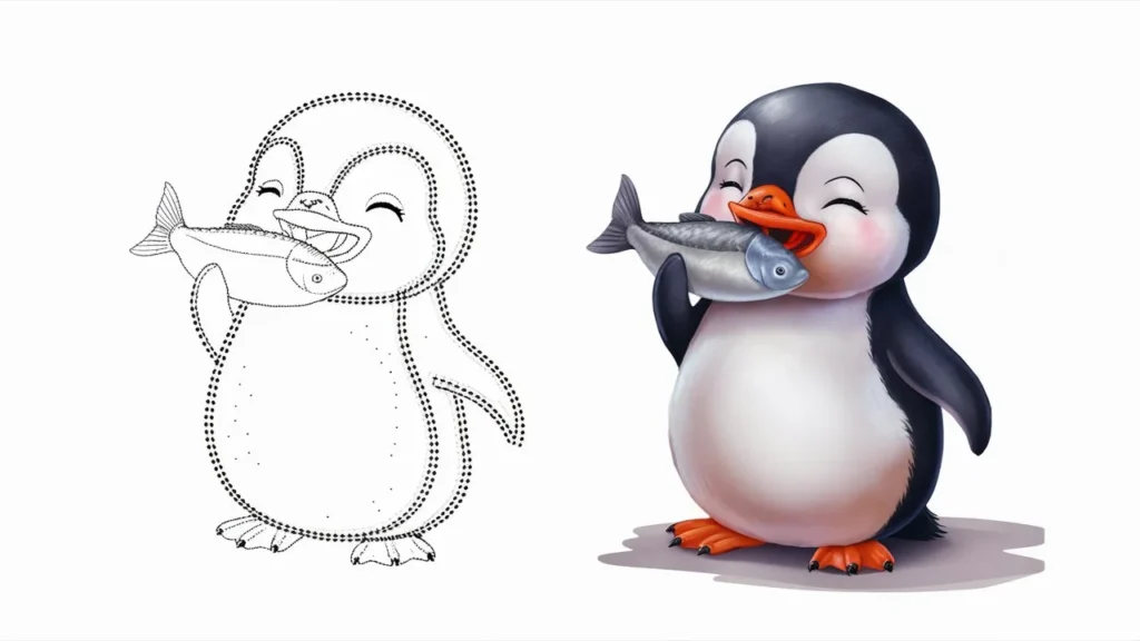 Penguin Drawings